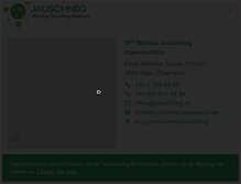 Tablet Screenshot of jauschneg.at